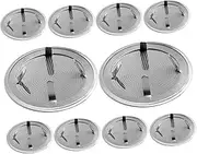 CRILSTYLEO 10pcs Stainless Steel Tea Strainer Fine Mesh Infuser for Loose Tea Leaf Infuser