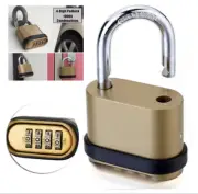 4Digit Code Password Padlock Waterproof Own Number Combination Lock Door Cabinet