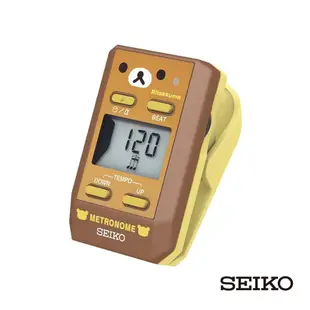 SEIKO DM51 拉拉熊 夾式節拍器 譜夾型節拍器 電子節拍器 原廠正品 公司貨保固 日本 [唐尼樂器]