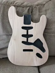 Build To Order Swamp Ash Strat Style Guitar Body