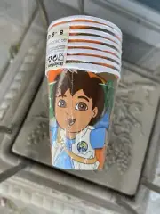 Go Diego Go Nick Jr Diego Birthday Party 8pak 9 oz. Paper Cups