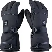 [Generic] xinyee Electric Battery Heated Gloves for Men Women Touchscreen Winter Gloves Heating Thermal Gloves Portable Hand Warmer with 3 Heating Levels for Skiing Snowboard Climbing Hiking