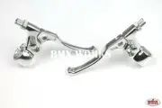 Dia-Compe MX183 - Tech 5 BMX Brake Levers Pair - Silver - Suits Old School BMX