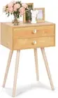 Bedside Table Drawers Side Table Storage Cabinet Nightstand BODEN