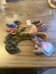 RARE TY Beanie Baby CLAUDE The Crab RETIRED 1996 MINT condition