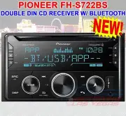 PIONEER FH-S722BS DOUBLE DIN SIRIUSXM BLUETOOTH CAR STEREO CD IN-DASH RECEIVER