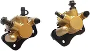 Left/Right ATV Brake Pump Fit For 4 Wheel ATV Motorcycle Accessories M10 50mm Front Brake Calipers Under The Pump Disc Brake(1pc Left)