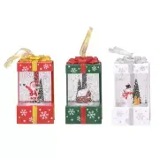 Luminous Gift Box Water Lanterns LED Christmas Painted Water Lanterns Durable