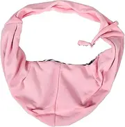 FONDOTIN Reversible Pet Sling Carrier Adjustable Shoulder Strap for Small Dogs Cats Stylish Pink Travel Bag Breathable Design Versatile Nest for Outdoor Use