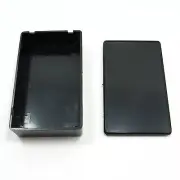 PVC Junction Box 100mm x 60mm x 25mm Plastic Black Weatherproof