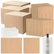 Moving Box Packing Boxes Shipping Box 16 x 12 x 12 Inch Divider Kits Included...