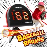 Baseball Gifts, Radar Speed Guns (Hands-Free) Baseball Radar, Pitch Training ...