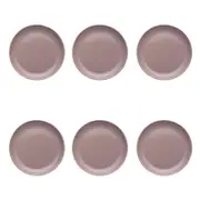6PK Ecology Element Stoneware Side Plate Tableware 20cm - Lilac