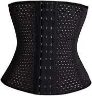 [VALICLUD] Postpartum Belly Waist Tummy Belt Body-beautifying Pelvic Belt Tube Clip Spring Clip Peonies Peony Decoration Body-Beauty Abdominal Belt Buds Mini Accessories Wicker Black