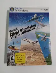 Microsoft Flight Simulator X (PC, 2006) BRAND NEW FACTORY SEALED WITH SLIPCOVER