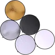 Generic Compact 60cm Reflective Board Foldable Light Reflector for Outdoor Photography Still Life Jewelry