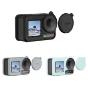 Silicone Body Protective Cover Case Lens Cap Set For DJI Action 3/4/5 Pro Camera