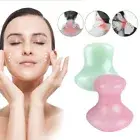 Natural Rose Quartz Stone Eye Neck Massage Roller Facial Massage Tools