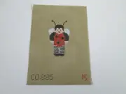 Hand Painted Needlepoint Canvas Lady Bug by KK