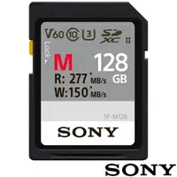 在飛比找momo購物網優惠-【SONY 索尼】SF-M128 SD SDXC 128G/