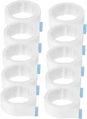 NULYLU Lash Extension Tape 10 Rolls 4.3m/roll Adhesive Fabric Tape Lash Supplies Eyelash Extension Professional Use