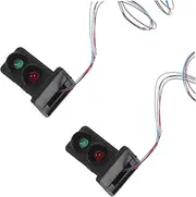 HANABASS Mini Model Sand Table Train Signal Light Toys Kids Educational Toys Decorative Landscape Ornament Random Color