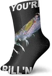 [T-YOURHAOING] Comfortable Cotton Antarctic Krill Compression Socks
