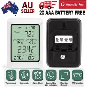 Digital LCD Humidity Meter For Indoor Outdoor Hygrometer Thermometer Temperature