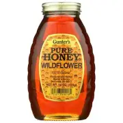 Gunter's Pure Wildflower Honey 16 oz glass bottle- (Pack of 3)