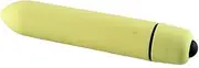Mini 10-speed Powerful Electric Bullet Tool Handheld Portable Personal Bullet Massage Stick Female Pleasure Silent Waterproof Bullet Setting Powerful Mini Stick Muscle Foot Massage Tool (Yellow)