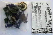 Armies in Plastic American Revolution French 6-pounder Land Mortar dark blue