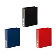 Marbig 3 D-ring Clearview Insert Binder 50mm (A4) - Red