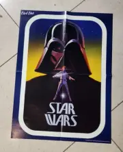 Star Wars Ralph McQuarrie Concept Art Folded Poster 15x20" Double Sided