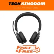Jabra Evolve2 65 MS Wireless Bluetooth Headset – Stereo, Link 380A, USB-A