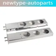 30" Stainless Steel Mud Flap Hanger With Light Cut Out 2.5"