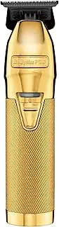 BaBylissPRO Barberology Hair Trimmer For Men FX787GDB GOLDFX Professional Outlining Trimmer & Electric Razor with Black DLC Blade