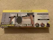 Body Glove Superset Doorway Fitness Bar Black - Pull Ups, Push Ups, Sit Ups Dips