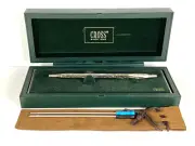 JWL #402-4 NEW CROSS PLATINUM/23K ELECTROPLATED GOLD JEWELERS STREAMERS BP PEN