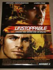 UNSTOPPABLE 13.5x20 PROMO MOVIE POSTER