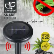 Gardeon Solar Snake Repeller Multi Pulse Plus Ultrasonic Pest Rodent Repellent