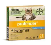 Profender All Wormer For Medium Cats