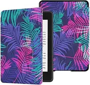 Case for Kindle Paperwhite 10th Generation 2018, Kindle Case with Waterproof Kindle Paperwhite E-Reader Case, e-Book-Reader-Covers with Auto Sleep/Wake for Kindle Paperwhite 10th Gen - Leaves