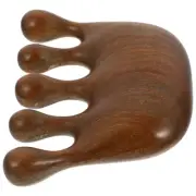 Green Sandalwood Comb Hair Massage Scalp Massager Tool Baby Miss