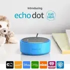 Amazon Echo Dot Kids Edition with Blue Case (2nd Gen)
