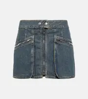 [Isabel Marant] Isabel Marant Fatsia denim miniskirt AU 16 blue