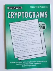 Volume 149 Cryptograms Penny Press DELL Selected Puzzles Variety Quotation
