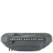 A.P.C. LUCILLE FANNY BELT BAG ANTHRACITE "NWT"