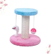 LIGHTAOTAO 1 PC Creative Cat Climbing Frame with Bell Rat Ball Multi Functional Cat Scratch for Play Exercise Random Random Color