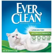 Ever Clean Extra Strength Clumping Litter 25 Lbs;Unscen