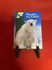 Frontier Airlines Trading Card-Powder The Polar Bear